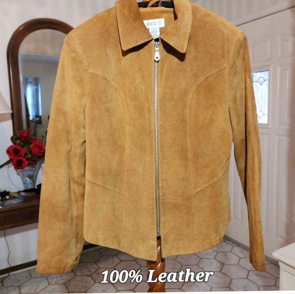 Santa Fe Suede Leather Jacket